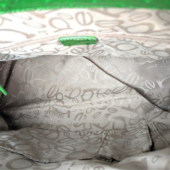 Pre-owned Bebe Patchwork Shoulder Tote Handbag - Picture 6 of 7